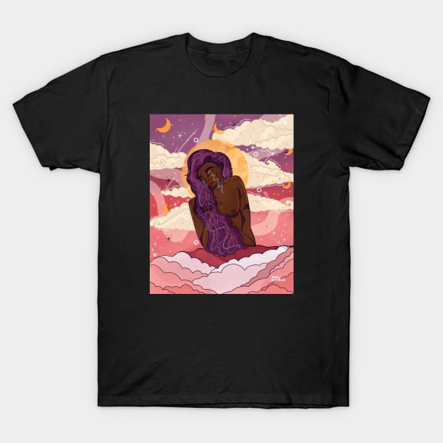 Flowing thoughts T-Shirt by DejaDoodlesArt